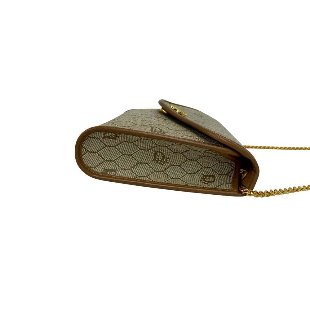 CHRISTIAN DIOR Vintage Cream Leather Shoulder Bag - Picture 6 of 9